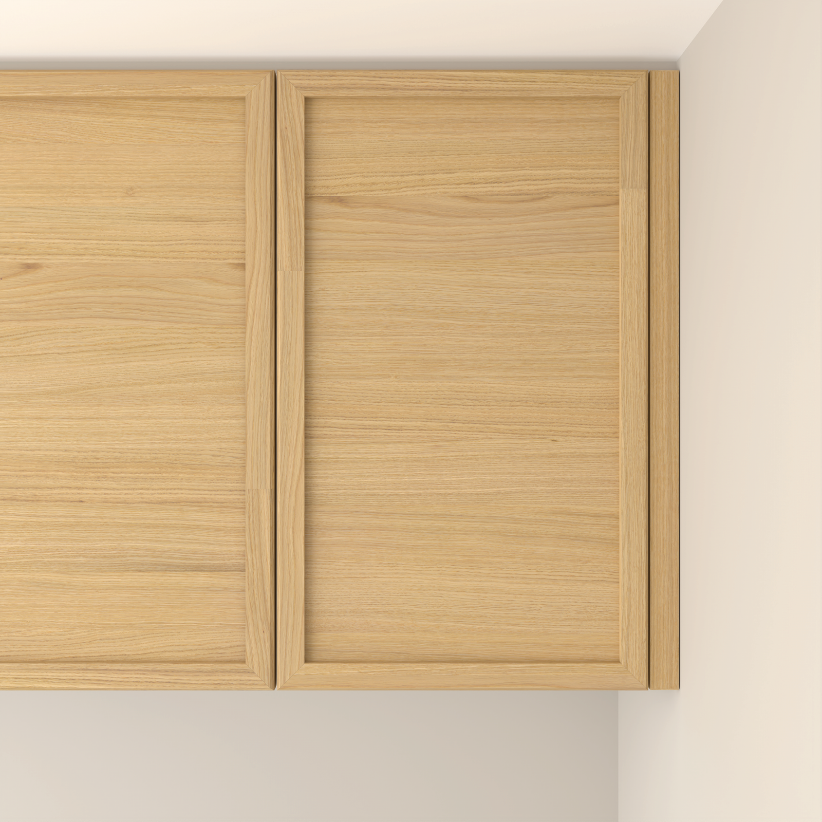 Aðfellilisti fyrir efri skápa