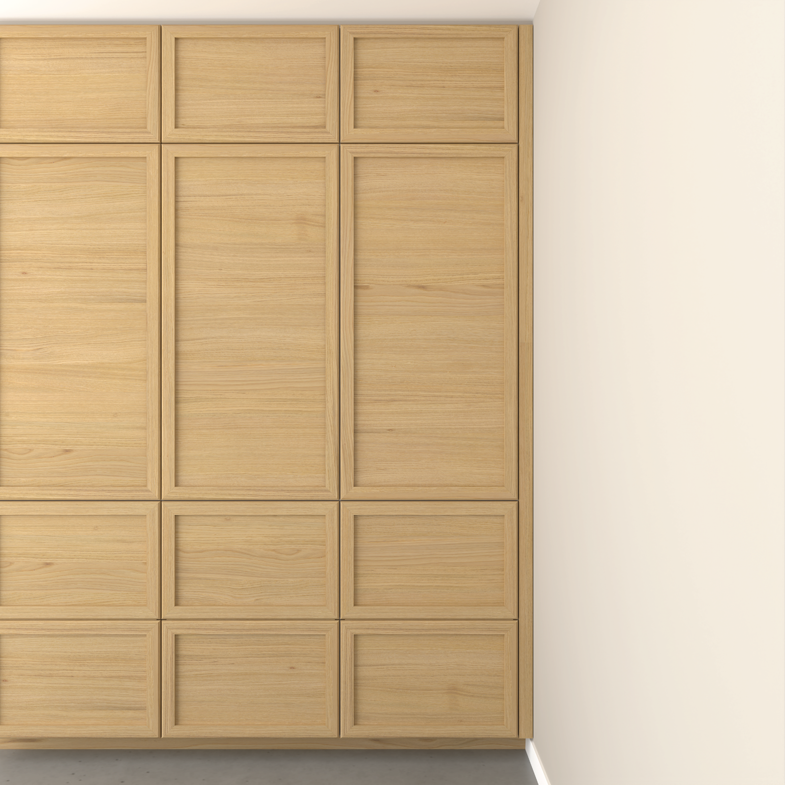 Aðfellilisti fyrir háa skápa