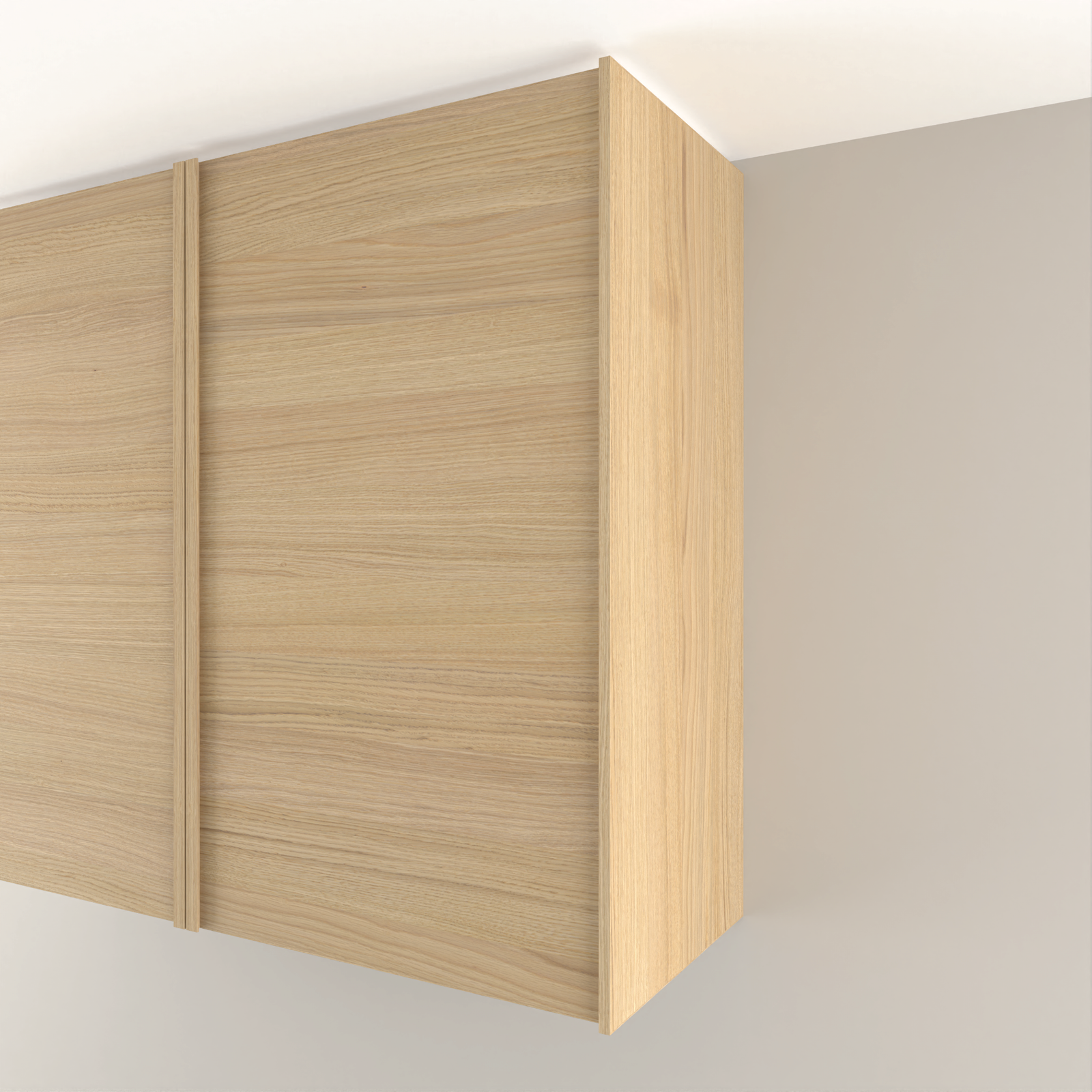 Klæðning á hlið 40 cm skápa