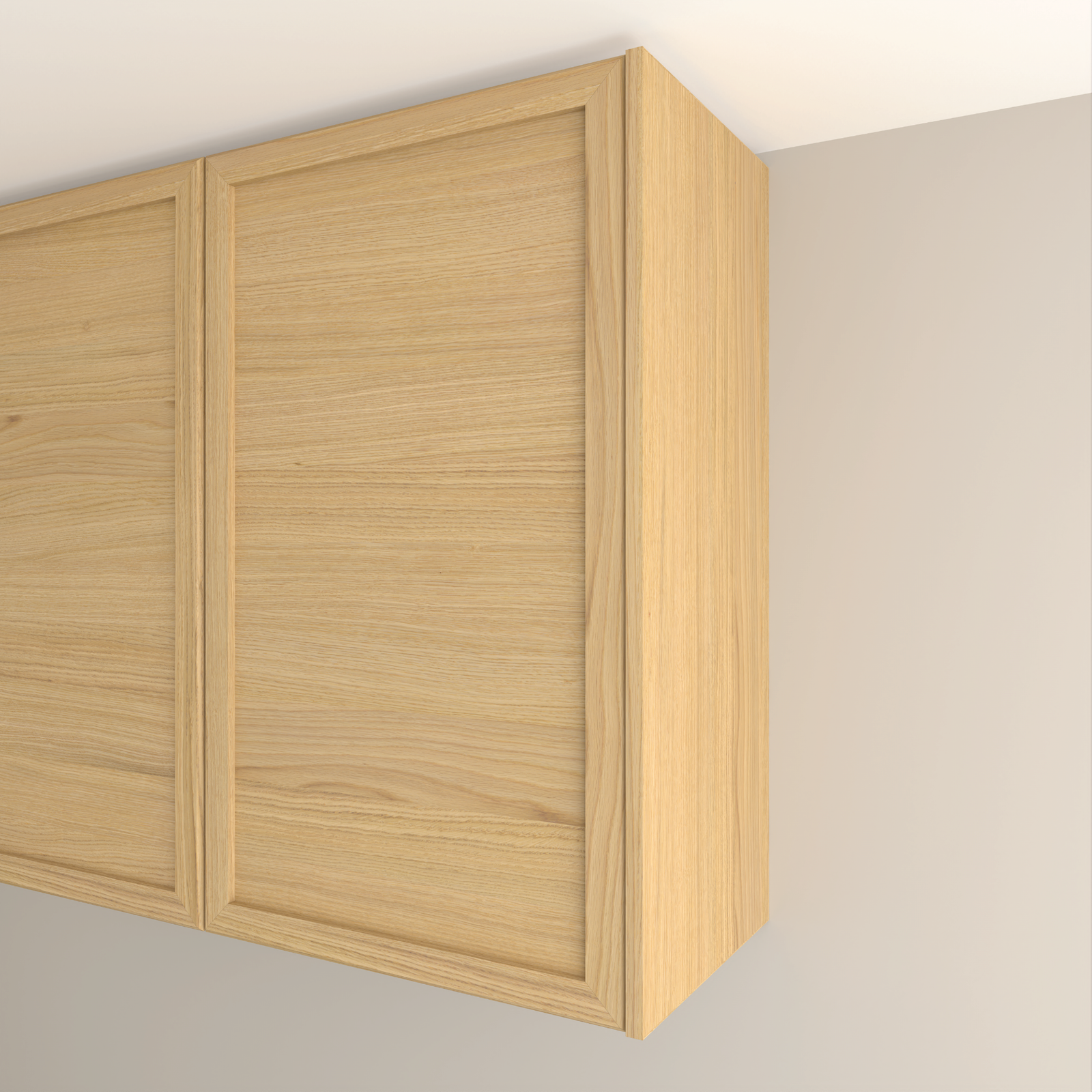 Klæðning á hlið 40 cm skápa